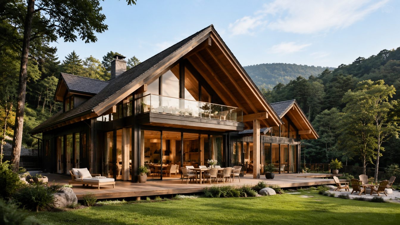 把木屋，建成家的样子