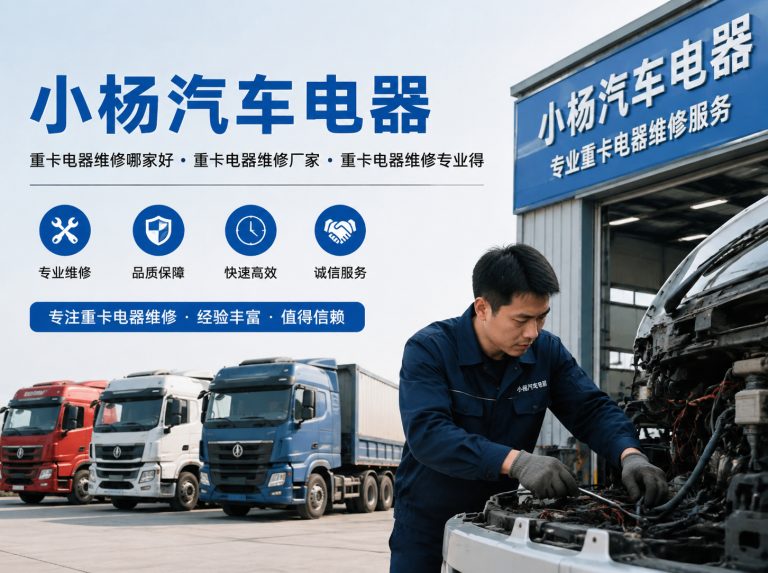 为重卡运输提供电器维修方案